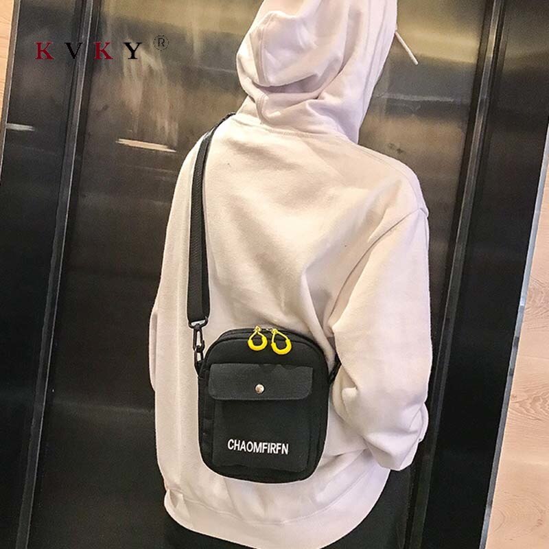 2020 nowe letnie torby płócienne moda damska małe słodkie czarne torby crossbody dziewczyna student ramię torba na telefon komórkowy moneta torebka