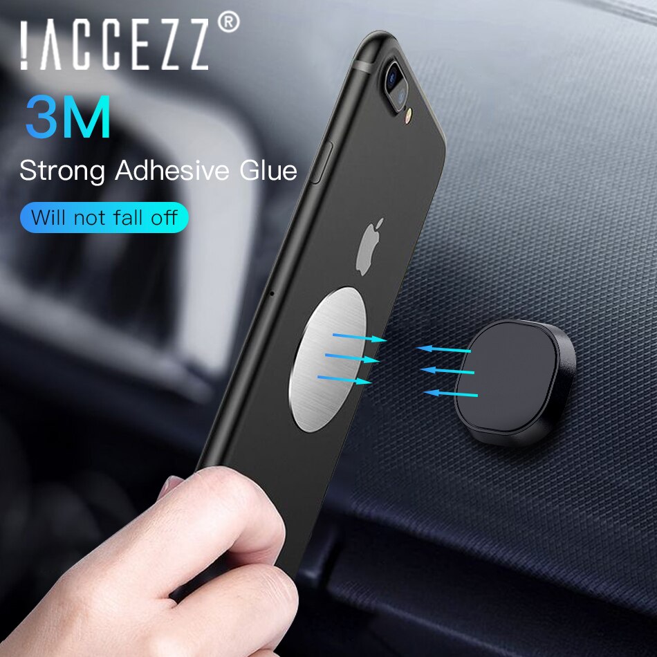 ! Accezz 5 Stks/partij Magnetische Metalen Plaat Schijf Voor Magneet Auto Telefoon Houder Ultra Dunne Ijzeren Plaat Sticker Voor Universele Mobiele telefoon