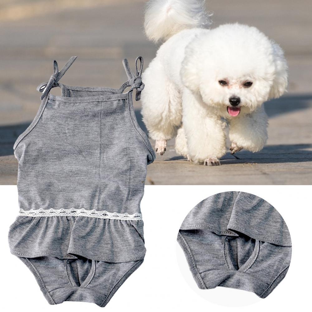 Pet Sanitary Pants Cozy Health Care Pet Sanitary Pants Elastic Pet Short Pants