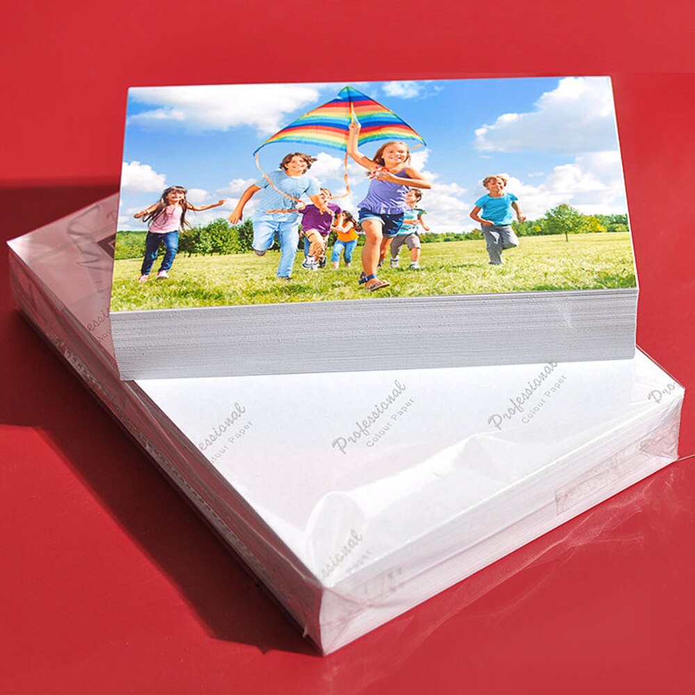 100Pcs/1Set 5 Inch 6 Inch 7 Inch Fotopapier Studio Papier A5 A6 Glossy fotopapier Geschikt Voor Album Foto &#39;S