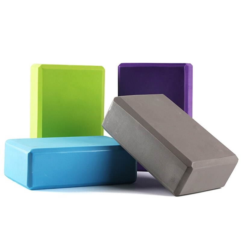 Cojín de goma EVA para Fitness, almohada de Yoga, moldura elástica, equipo de culturismo, ladrillo de espuma