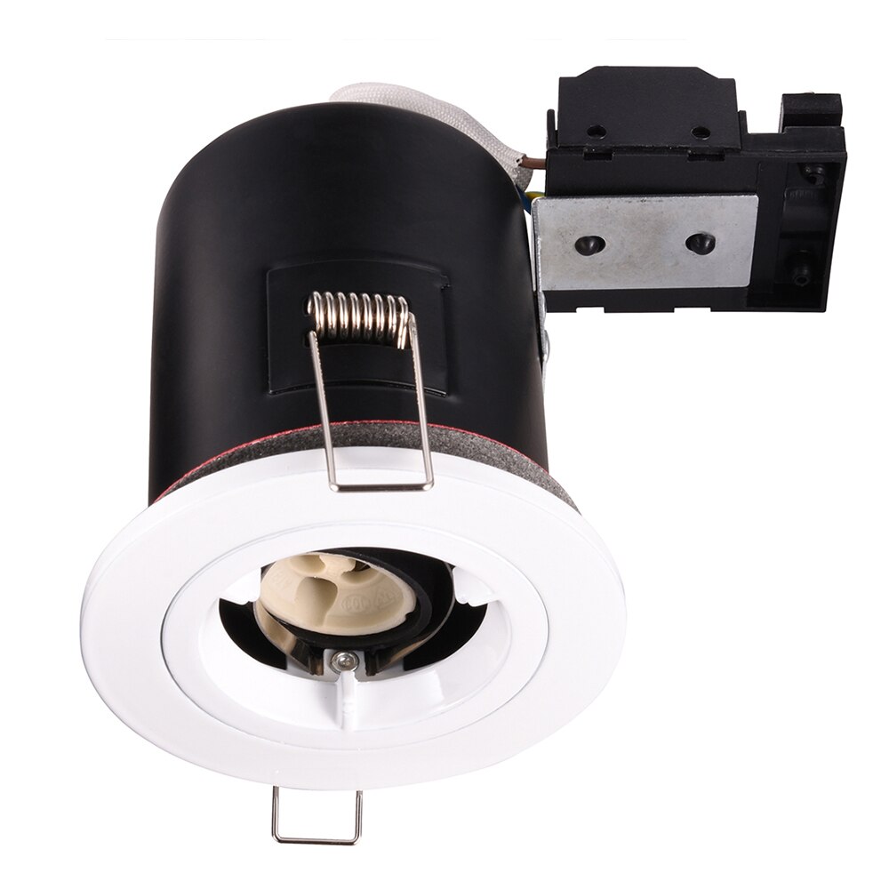 90 minutter brannklassifisering  gu10 led downlight med dimbar led pære  gu10 led downlight soverom kjøkken innendørs spotlight  d30