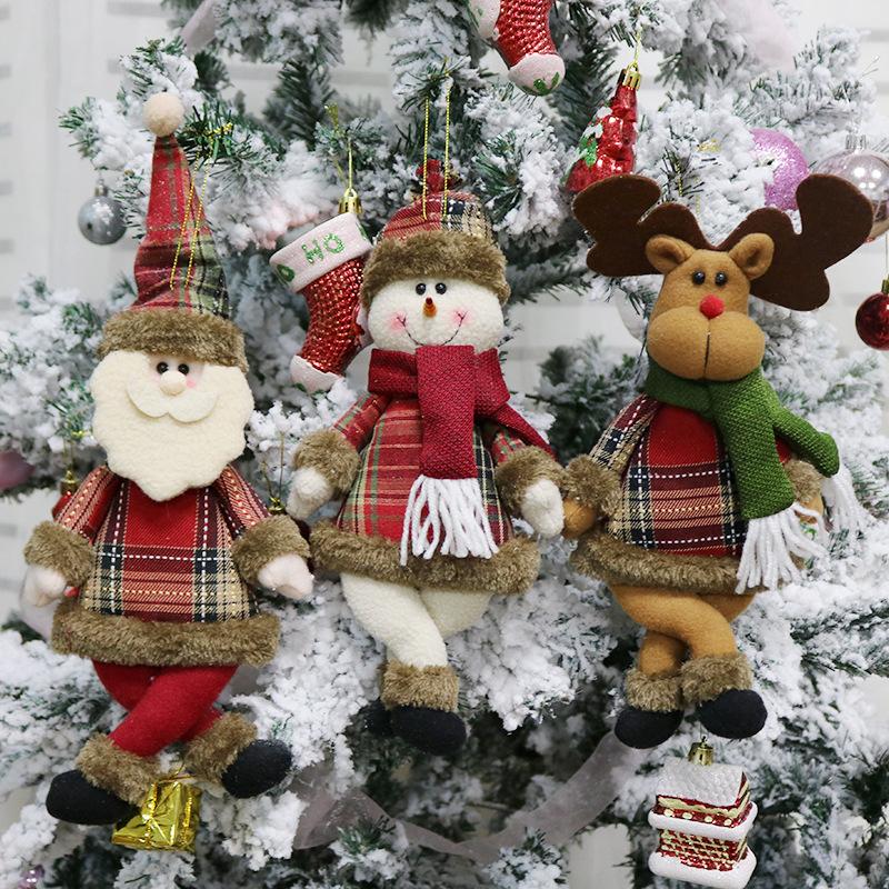 Kerst Levert Kerst Ornamenten Hanger Kerstman Sneeuwpop Pop Hanger Christmas Decorations Kerstboom Decor
