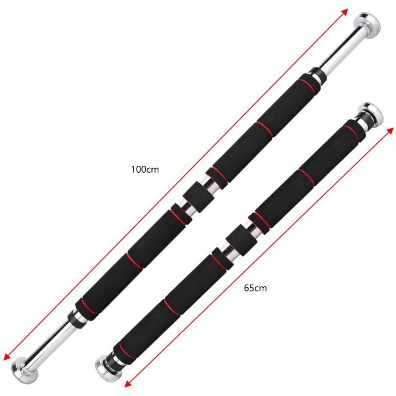 Locking Doorway Pull Up and Chin Up Bar Upper Body Workout Bar,Household Horizontal Bar Home Gym Exercise Fitness