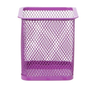 Rectangular Mesh Style Metal Pencil Holder Organizer Desk Pen Containers