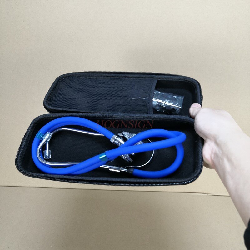 box and blue Stethoscope double-sided stethoscope pediatric double-sided stethoscope storage boxs