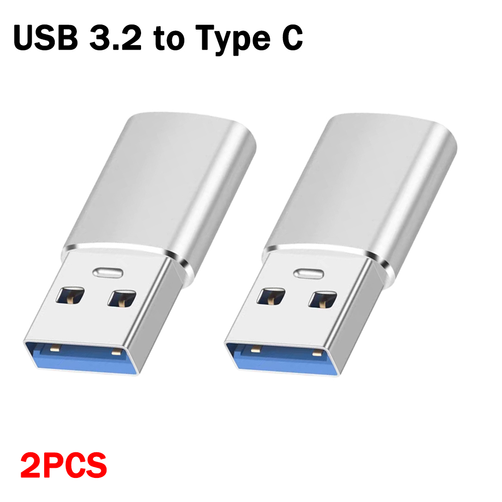 Mobile Phone Adapters USB 3.2 Male To Type C Female Fast Transmission Converters Support for IPhone 15Pro Samsung Laptop Carplay: Orange