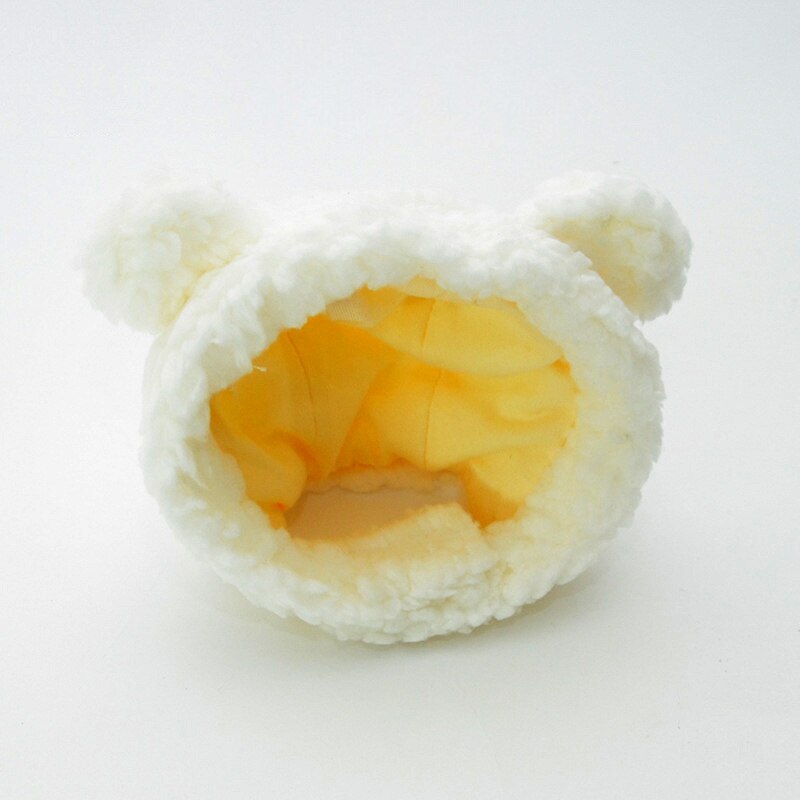 kjæledyr lue katt lue hund lue plysj søt hodeplagg foto tilbehør kjæledyr tilbehør katt tilbehør hund tilbehør: Hvit / M