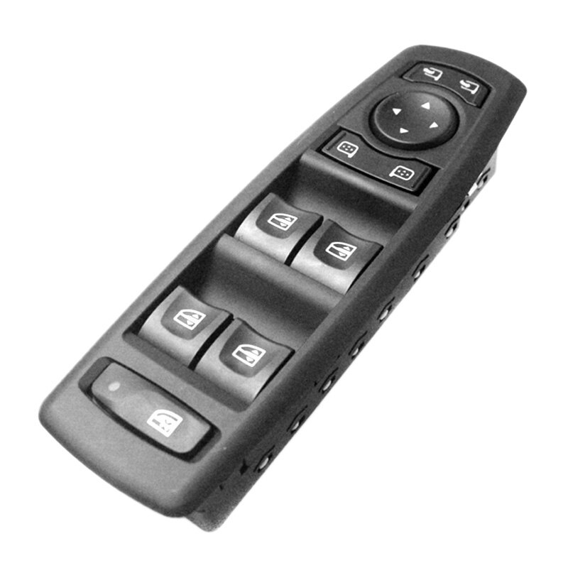 1Pcs Black Power Window Switch, Glass Lifter Switch for Renault 25400015R