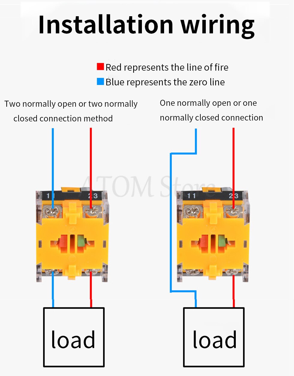Button switch control box emergency stop waterproof button indicator box plastic start electric box