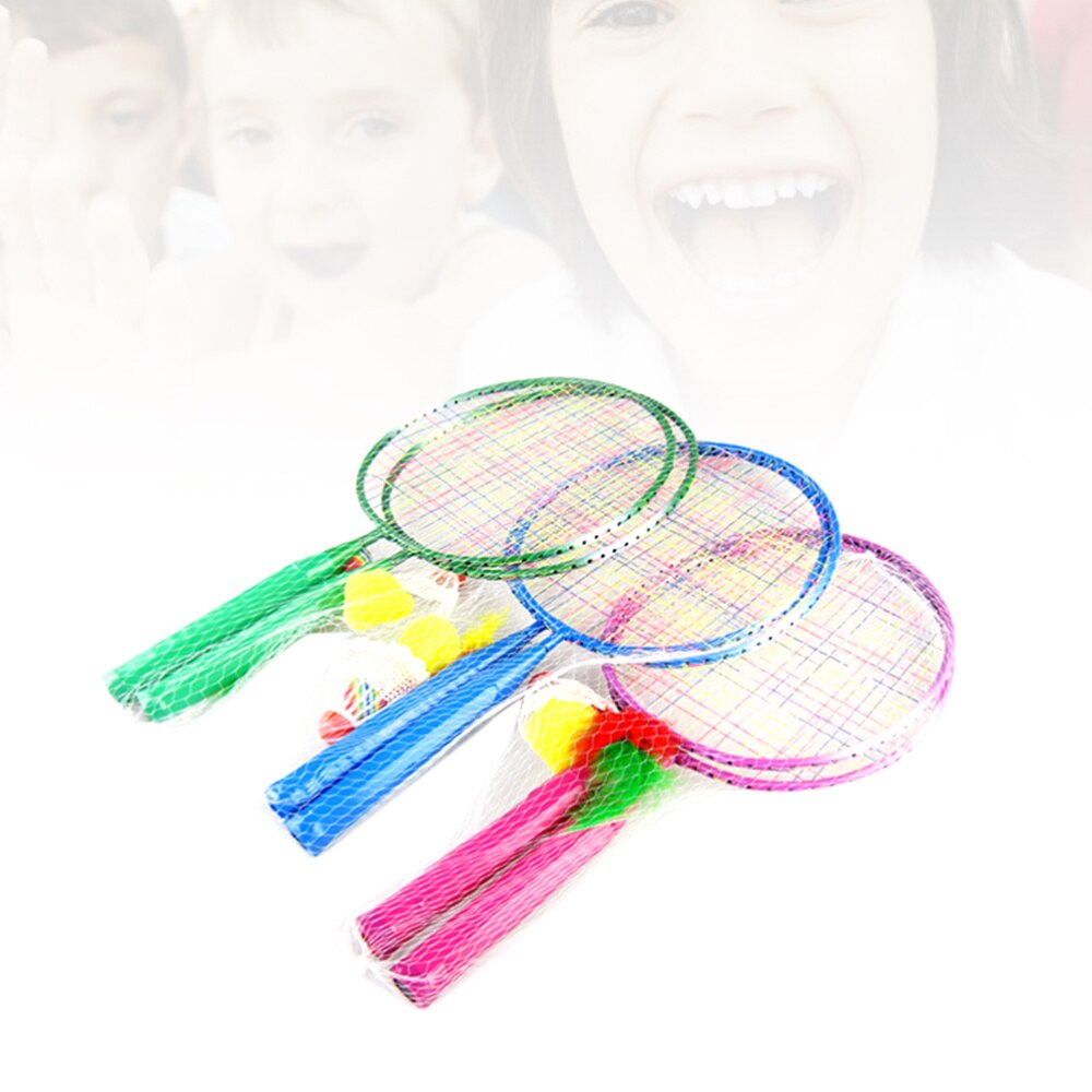 1 sæt tennis pædagogisk sport ketcher forældre-barn badminton spil legetøj til børn udendørs børn piger drenge: Default Title