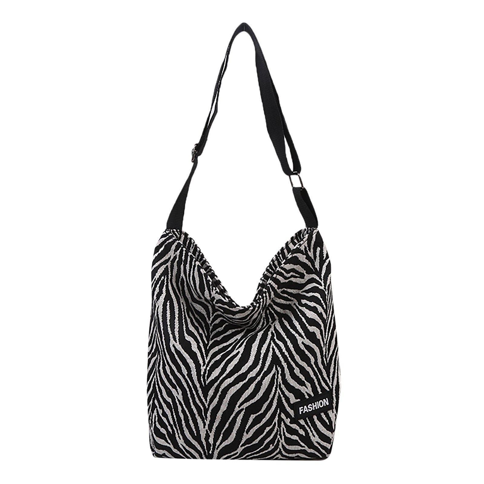 Zebra Print Vrouwelijke Messenger Bag Retro Vrouwen Schoudertas Casual Rits Schoudertassen Bolsa Mujer # C: B