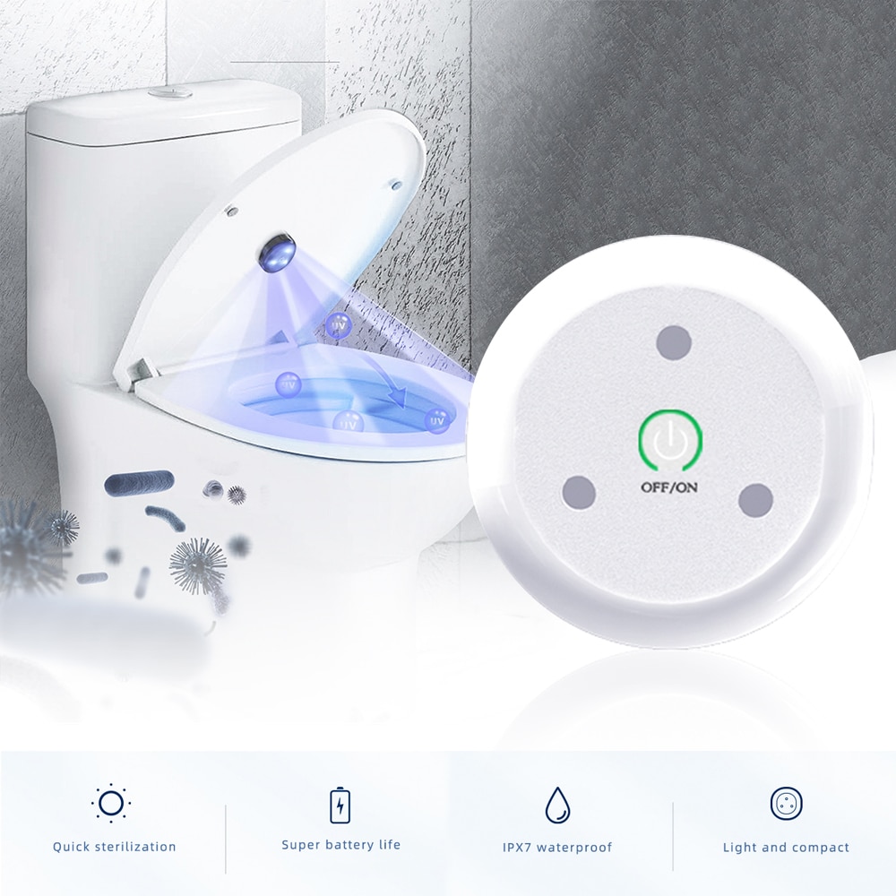 Letvægts uv lys ipx 7 vandtæt uv lampe desinfektion ultraviolet steriliseringslampe adskille skroget usb sterilisator