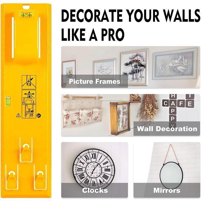 Photo Frame Hanging Tool - Pictures Hanging Tool Hang Level Makes Picture Easy Hanging Levels Ruler Photo Frame Level Ruler