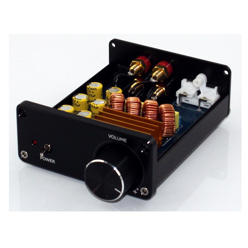 1pc mini hifi 2.0 kanaals versterker 2 * 50w volledige frequentie