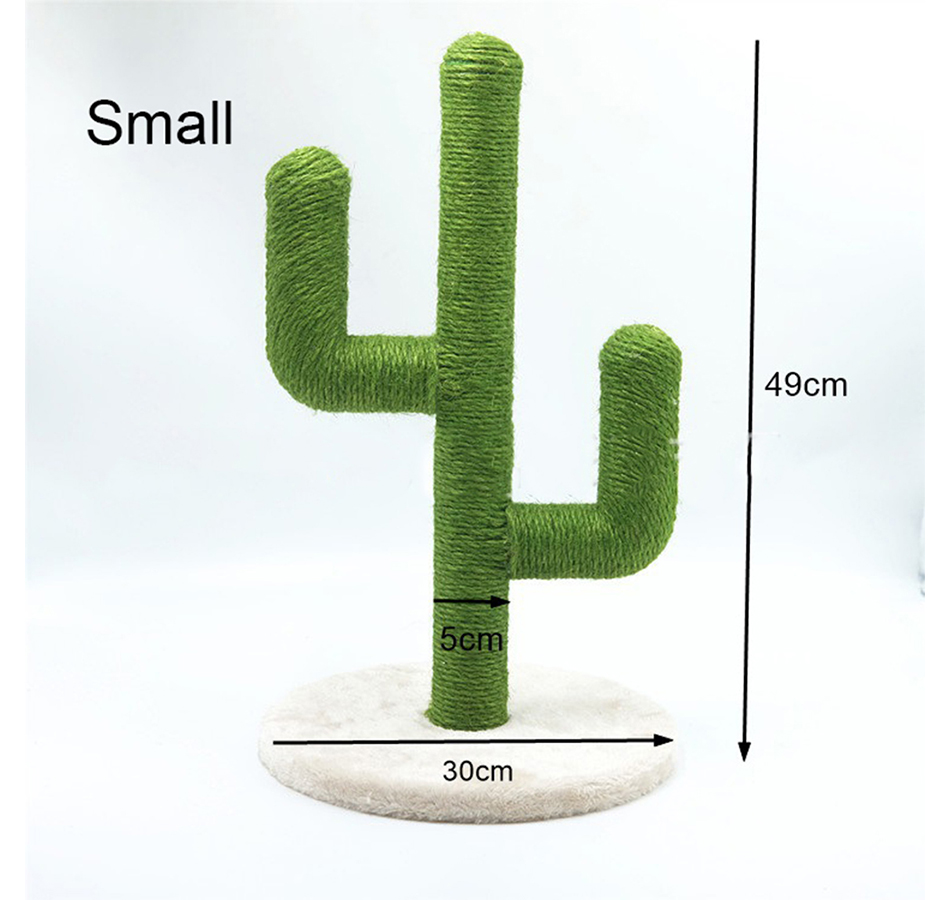 Kattenboom sisal touw klimrek katten klimpaal springplatform katten krabpaal speelgoed slijpklauw: Default Title