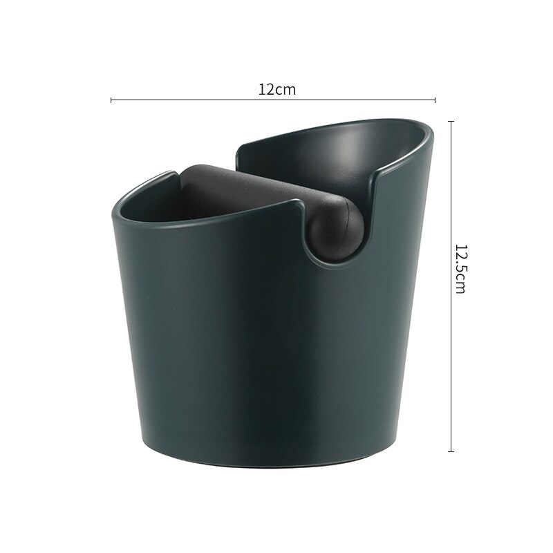 Anti Slip Shock-absorbent Espresso Knock Box Anti Slip Coffee Grind Dump Bin Waste Bin With Detachable Knock Bar For Barista: Style B4