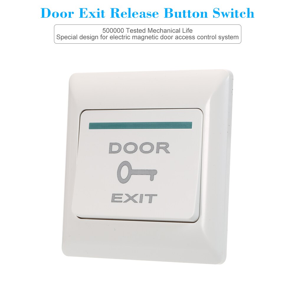 Door Exit Button Push Release Button Switch For Electric Magnetic Door Access System Nomal Open Signal