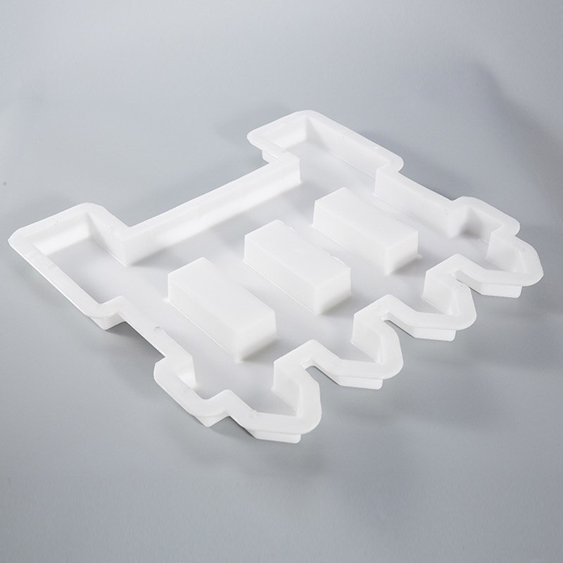 Concrete Molds Diy Garden Fence Cement Plastic Mold Green Belt Cement Brick Concrete Mold Great for Paving Molds White