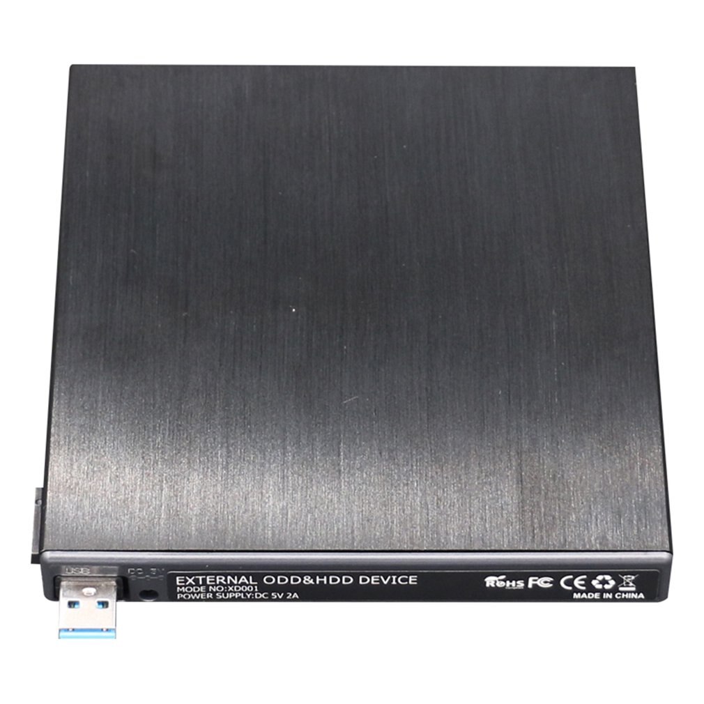 USB 3.0 Aluminum Extruded External Hard Drive DVD Burner For Laptop USB CD/DVD-RW Writer Burner External Hard Drive