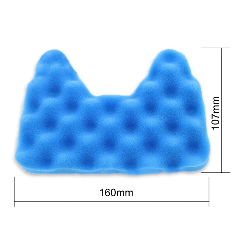2 stk/sæt støvsuger dele vakuumfiltre til samsung hepa filter  dj97-00492a sc6520 sc6530/40/50/60/70 tilbehør