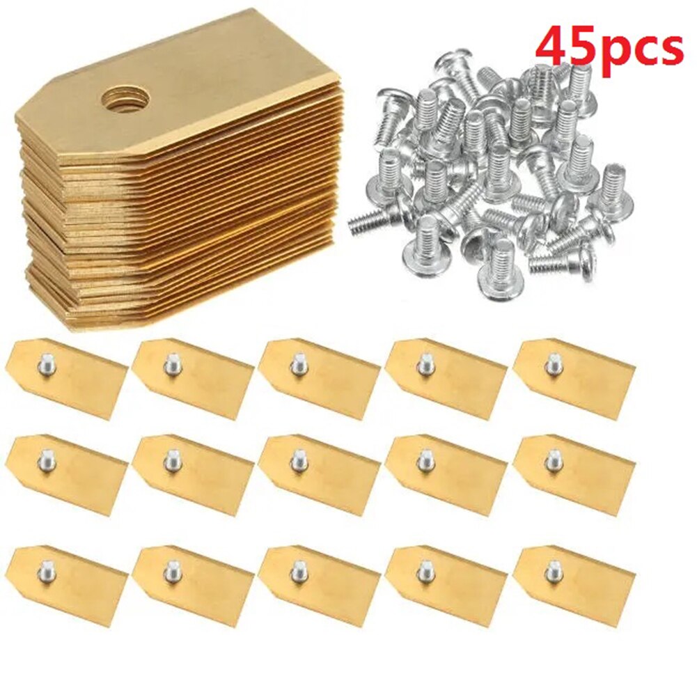 Stainless Steel Cutter Blade Replacement Parts Set Household Garden Planting Elements for Gardening Mower Machine