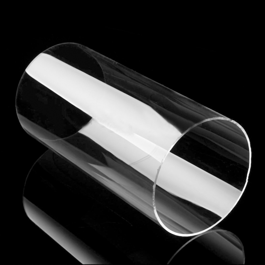 1pc 100mm od 95mm id diameter akrylglas lucit rør 200mm længde klart akryl rør til økologiske produkter lamper bygning
