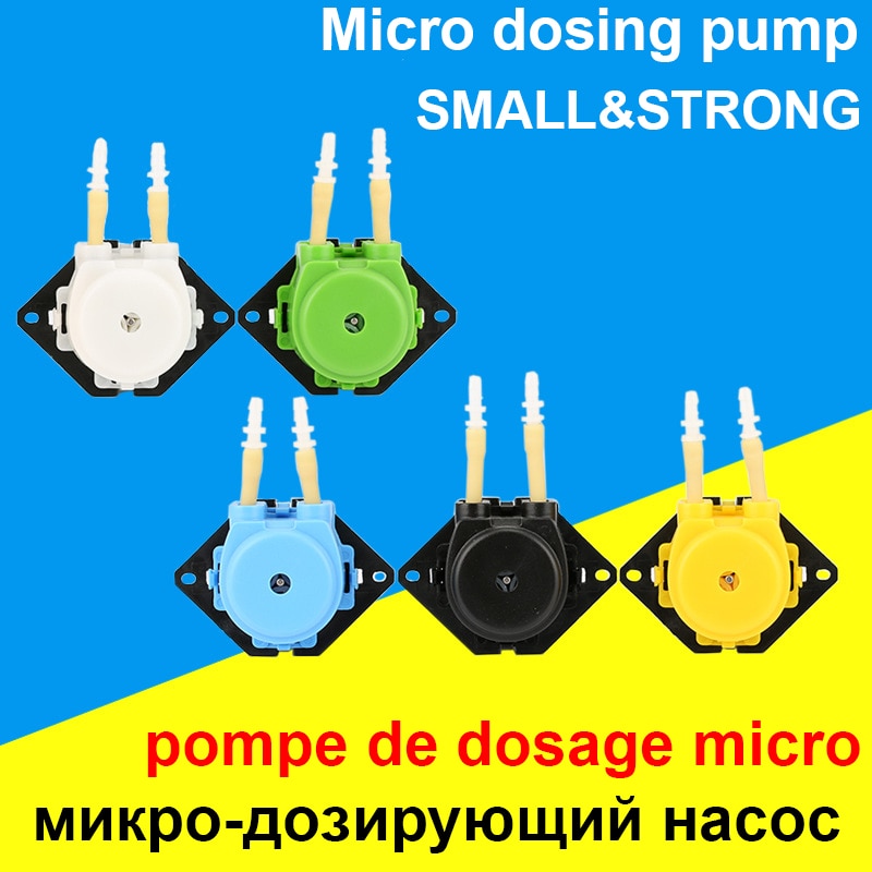 12 V/24 V farbe Mini schlauchpumpe dosierpumpe für Aquarium Labor analytische wasser 0 zu100 ml/min