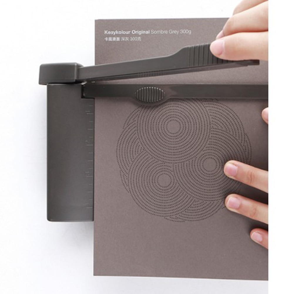 Tragbare A5 Papier Trimmer 1-6 Zoll Foto Papier Guillotine Eingebaute Herrscher Papier Cutter Büro Schreibwaren Schneiden Werkzeuge Maschine
