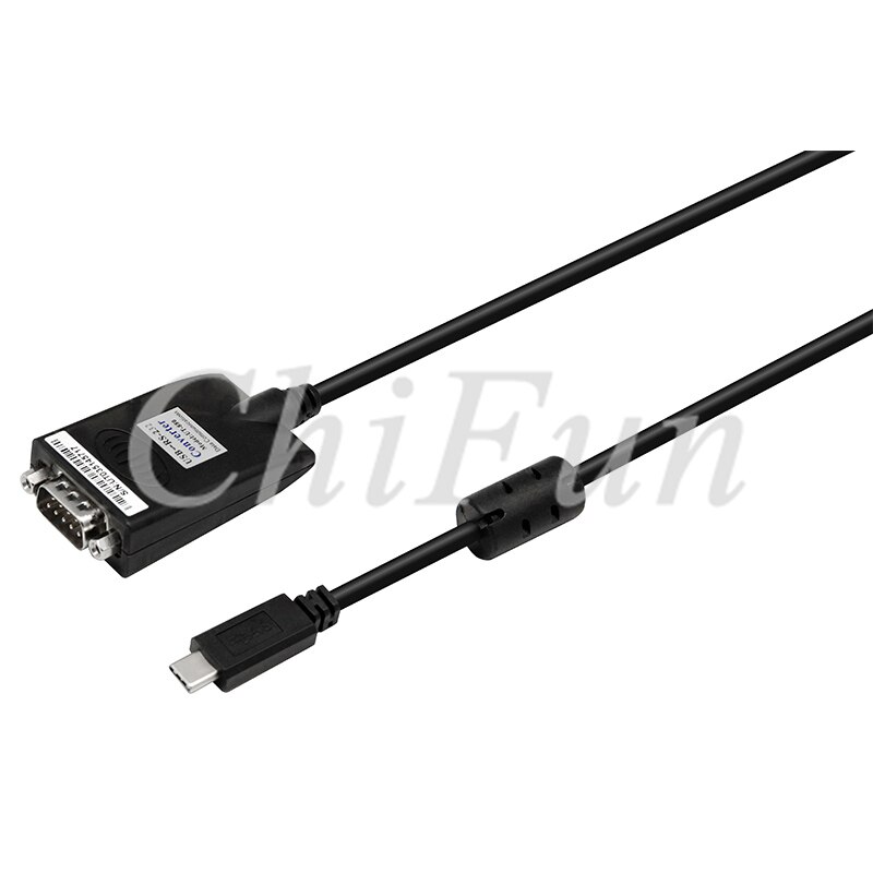 UT-880-TC Type-C Om Seriële Kabel Adapter USB3.1 Om DB9 RS232 Com Converter 1.5 M Ftdi FT232 Chipset