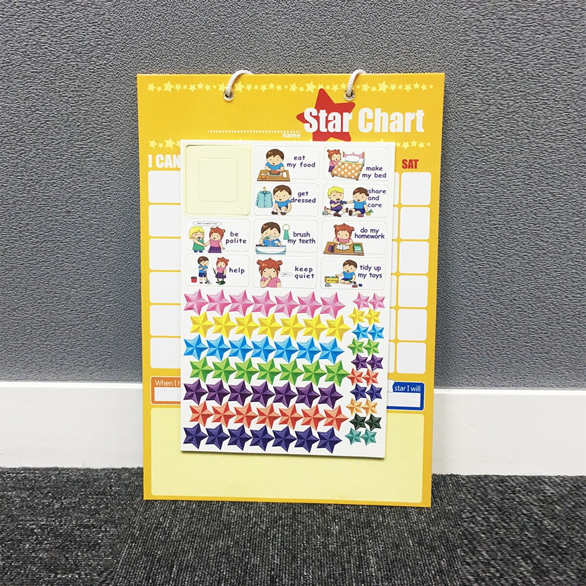 SHOP Learning Responsibility Star Chart magnetic chore board magnetic star chart reward chart