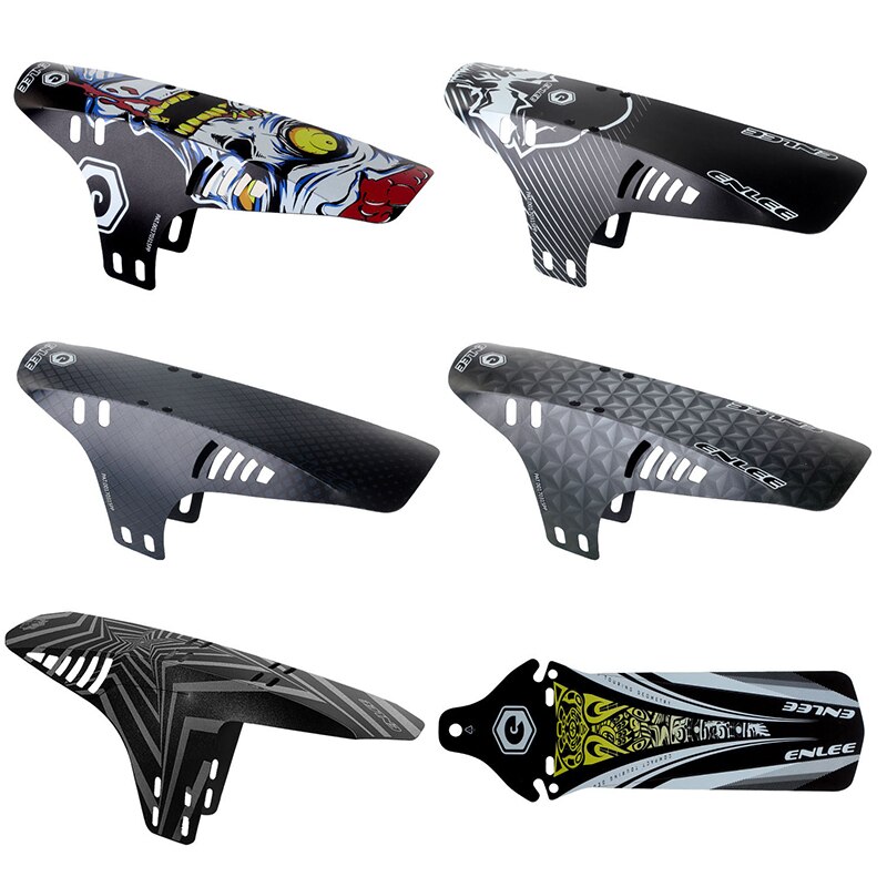 1 st mtb mountain road cykel skärmcykel främre bakre stänkskydd cykling regnskiva 26.5cm pp5 material cykeltillbehör
