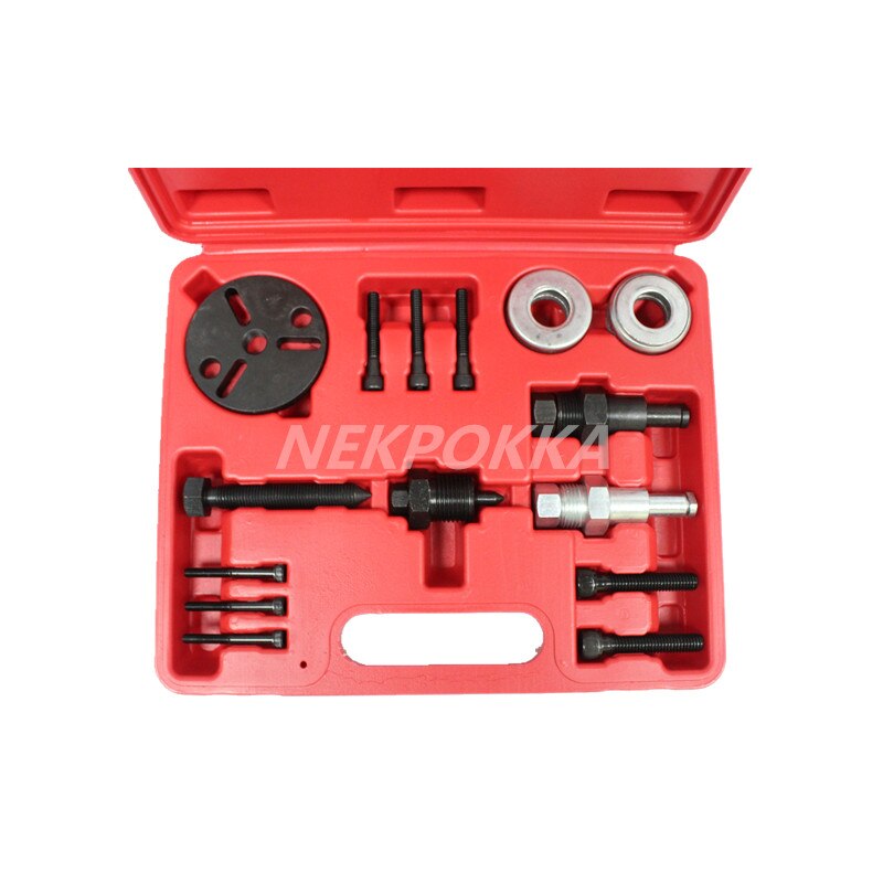 Disassembly of compressor clutch,Disassembly tool for air conditioning clutch