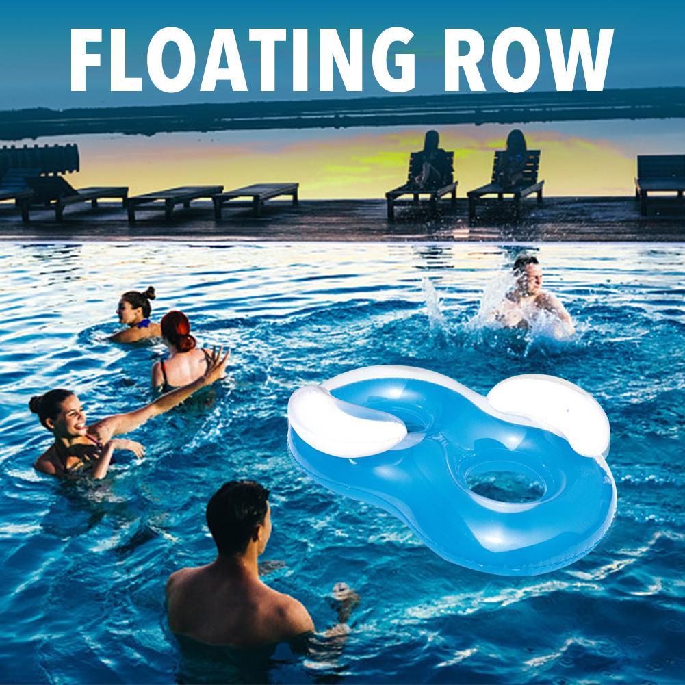 Opblaasbaar Zwembad Float Lounge Stoel Drijvende Rij Zomer Water Speelgoed Voor Kinderen Volwassenen Veilig Te Spelen Sterke Dragende