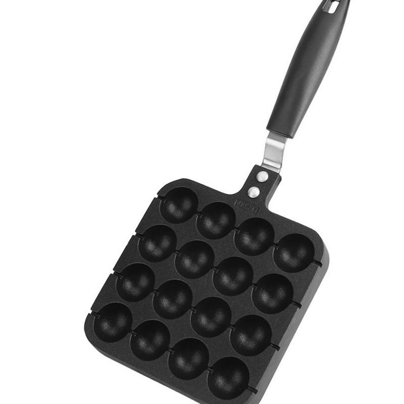 16 fori Takoyaki giapponese griglia padella piatto cottura polpo sfera creatore cottura: Default Title