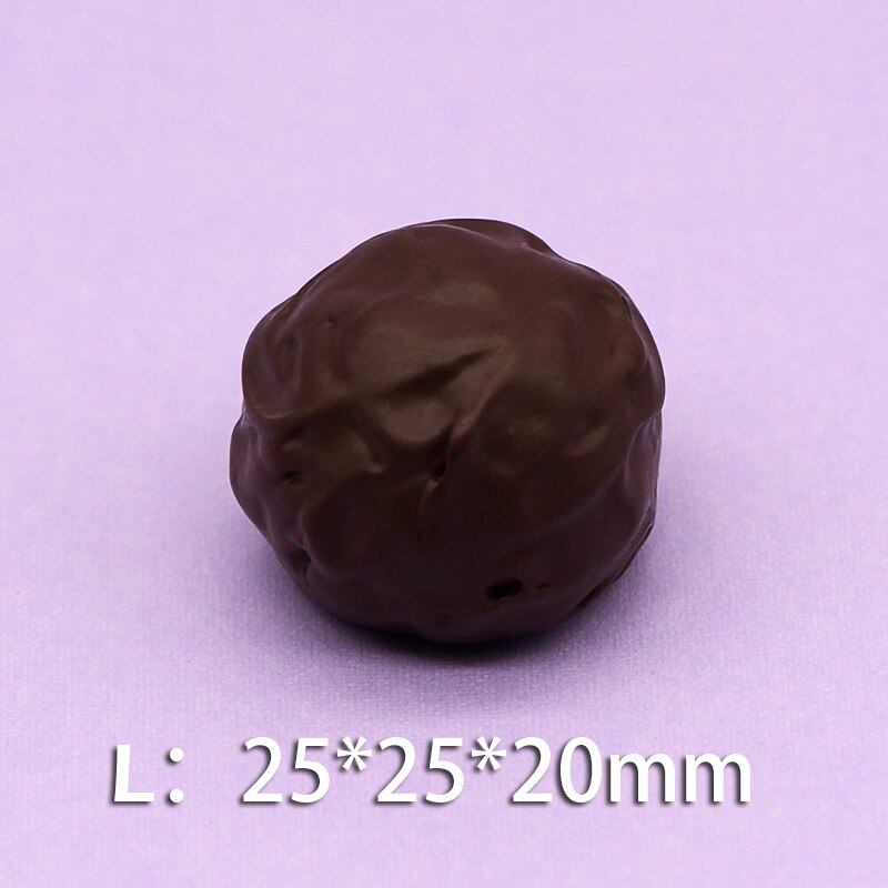 Simulation food fridge magnets chocolate candy refrigerator paste magnetic 3d paste home decoration candy model props simulation: L