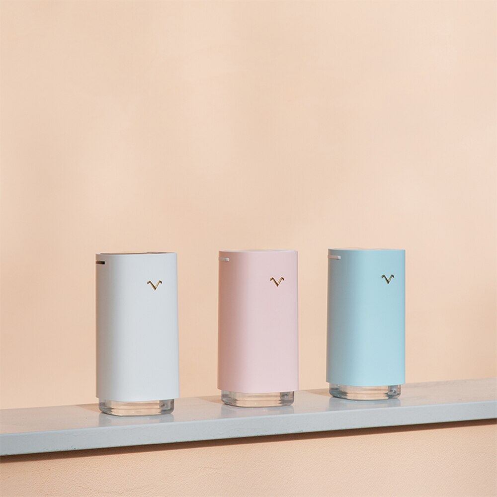 Liten luftfuktare ultraljudsdimma ångdimma tillverkare eterisk olja usb aromdiffusor för hushålls sovrum bil rosa vit