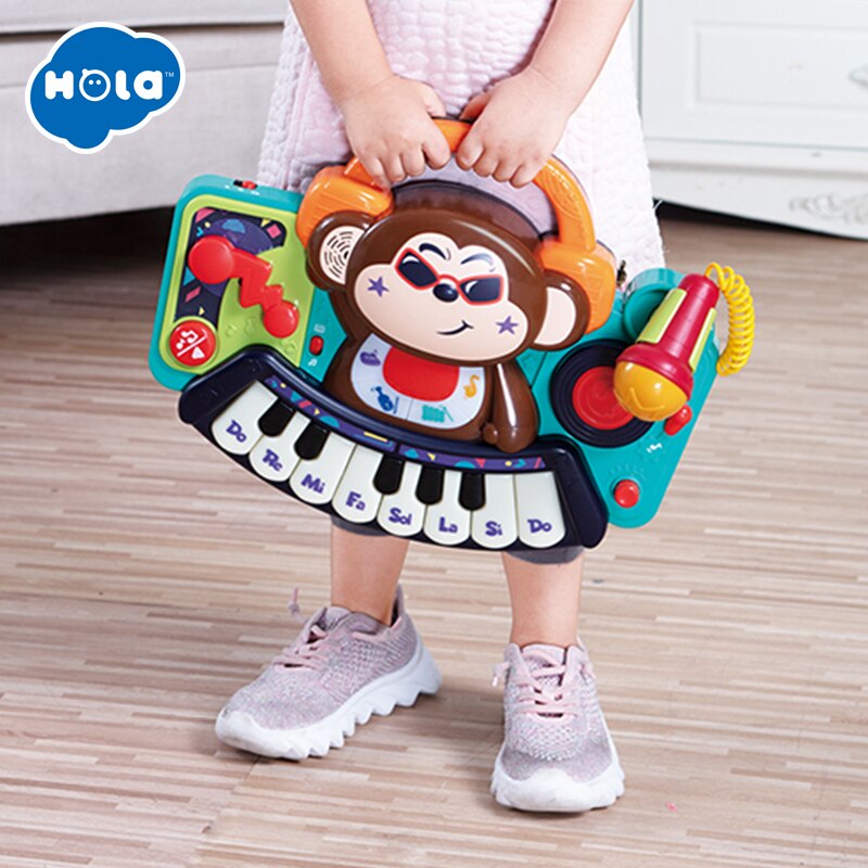 Hola 3137 Muziekinstrument Speelgoed Baby Kids Elektronische Keyboard Piano Developmental Muziek Educatief Speelgoed Voor Kinderen