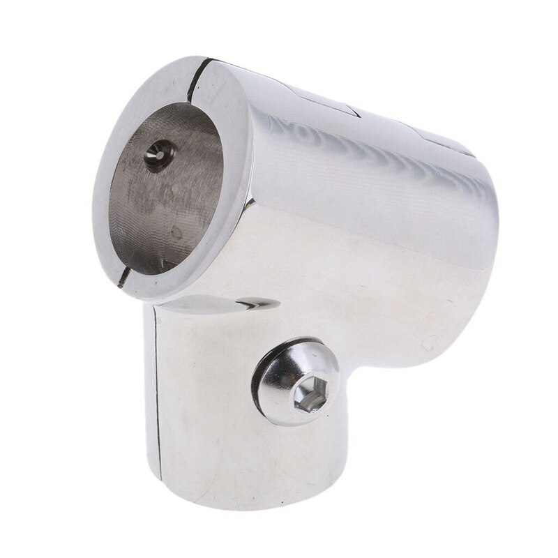 Montaje de pasamanos para barco, accesorio en t de acero inoxidable 316, 25mm, 60 grados, para yate, RV, Marina
