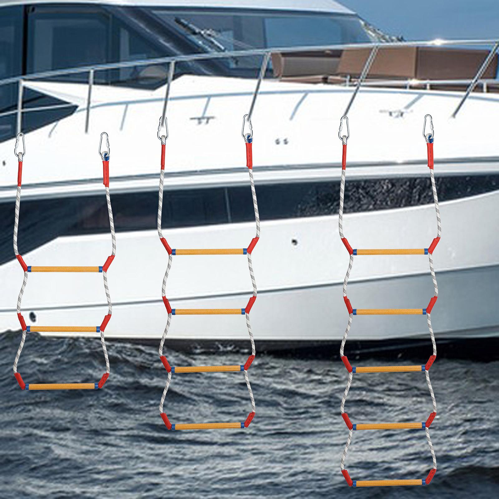Bootsseilleiter, Schwimmleiter, Bootsleiterverlängerung, Harzleiter, Marine-Seilleiter, Kletterleitern für Kajak, aufblasbares Boot