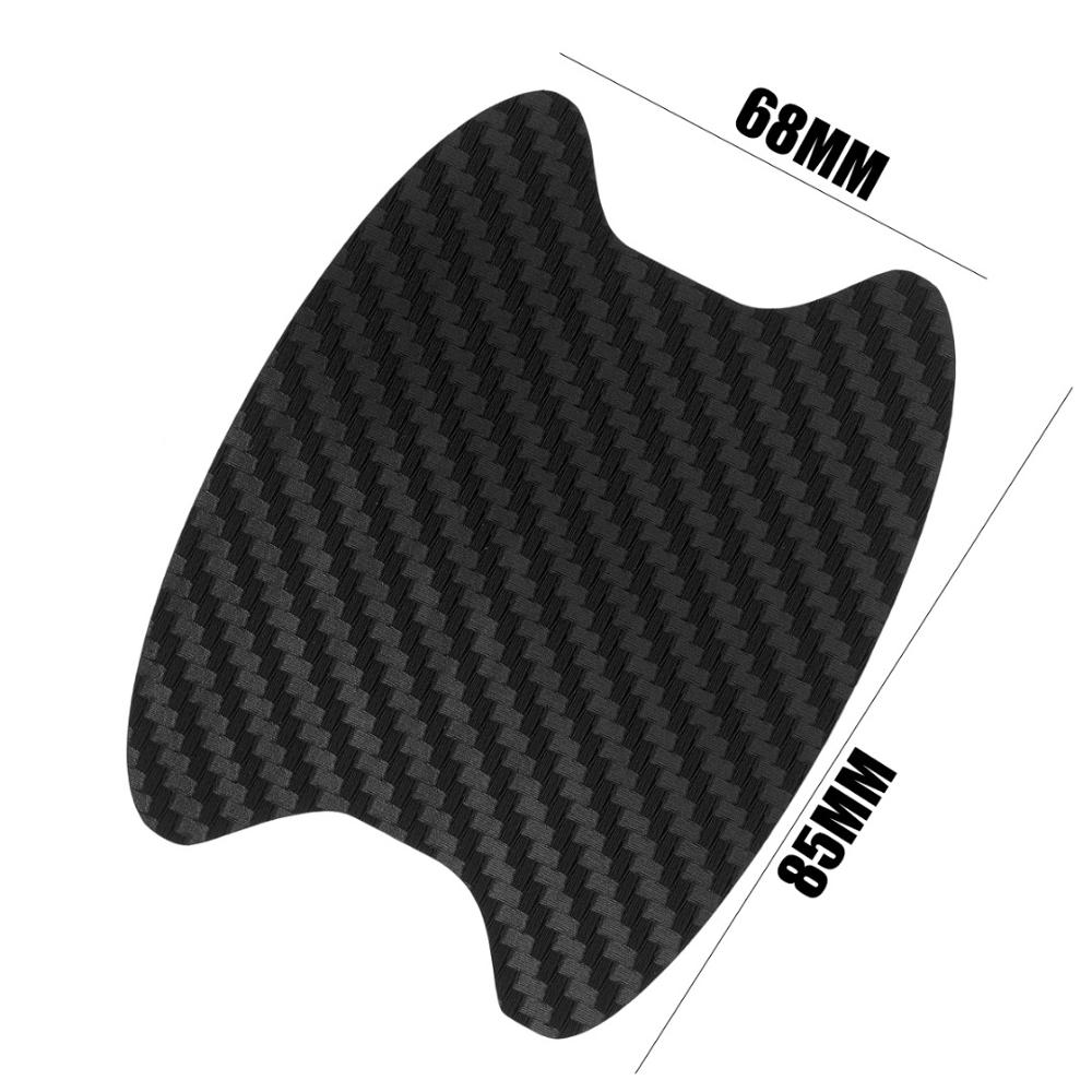 4 stk / parti universal bil dørhåndtag ridser bil ryster beskyttende vinyl protector film bilhåndtag beskyttende