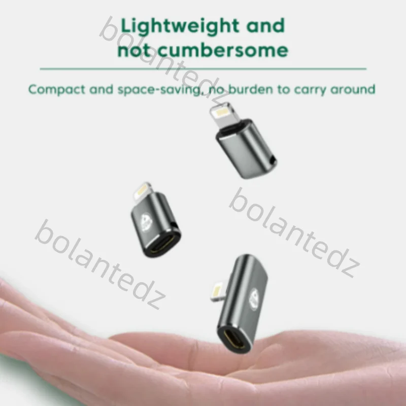 20W Fast Usb Type C To Lightning Adapter for IPhone 13 Pro Max 12 14 Usbc Male To Ios 8pin Female Otg Quick Charging Converter​​