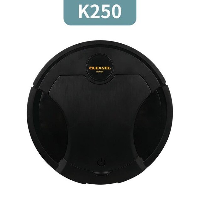 Vacuum Cleaner Robot Smart Spray Household Automatic Sweeping Robot Humidification Clean Machine Intelligent Vacuum Cleaner: K250 4in1Black