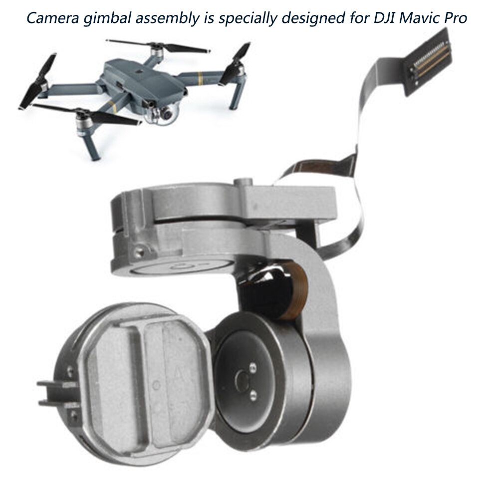 Hd 4k cam gimbal original reparationsdel gimbal arm motor med flex kabel til dji mavic pro rc drone fpv dji mavic pro kamera linse