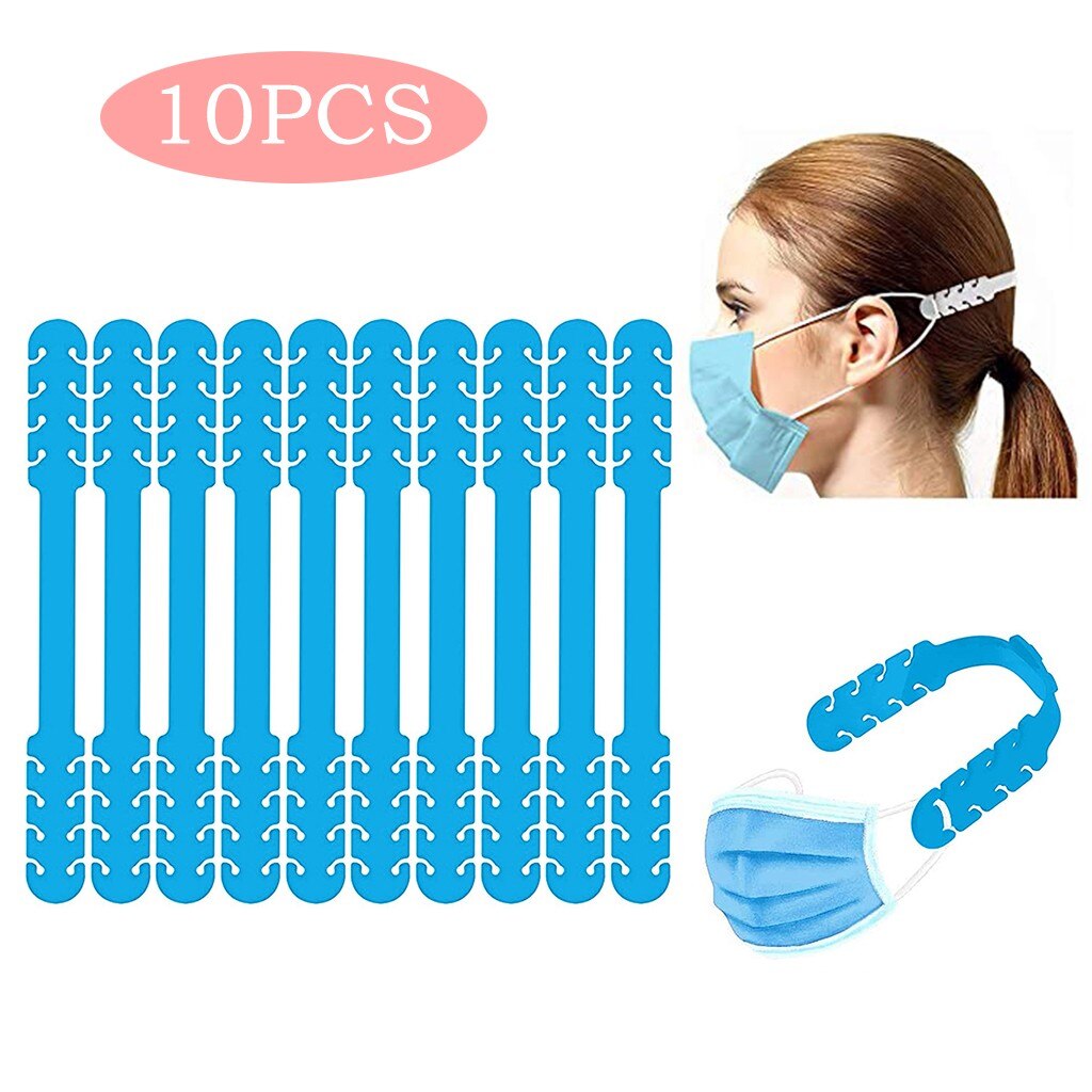 10PCS Mask Extenders Anti-Tightening 100% Crafted Ear Protector Ear Strap Accessories Mascarilla Accessories: B