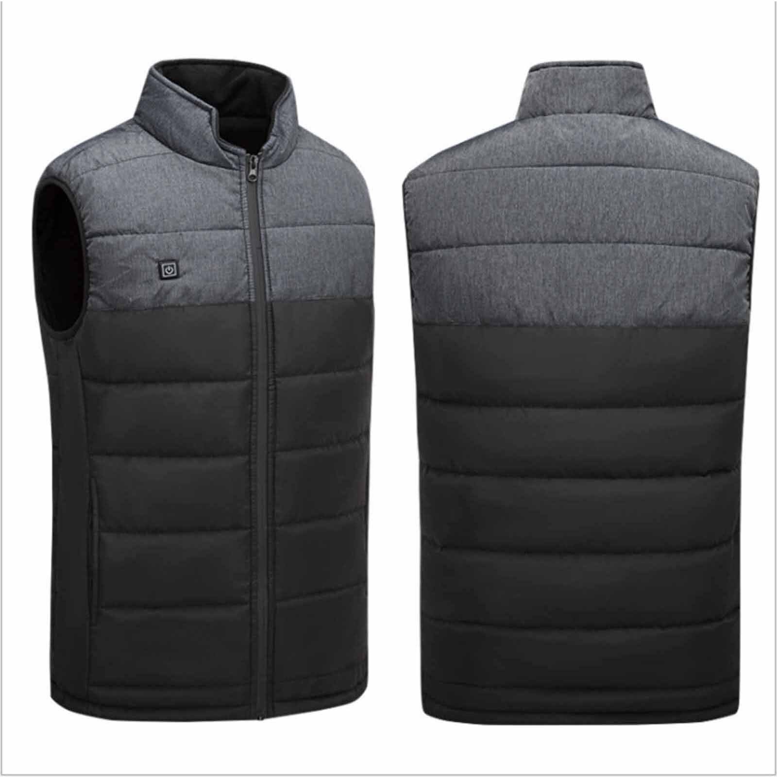 40 # Outdoor Warme Kleding Verwarmde Voor Paardrijden Skiën Vissen Opladen Via Verwarmde Jas Smart Dual-Control Verwarming Vest usb Opladen