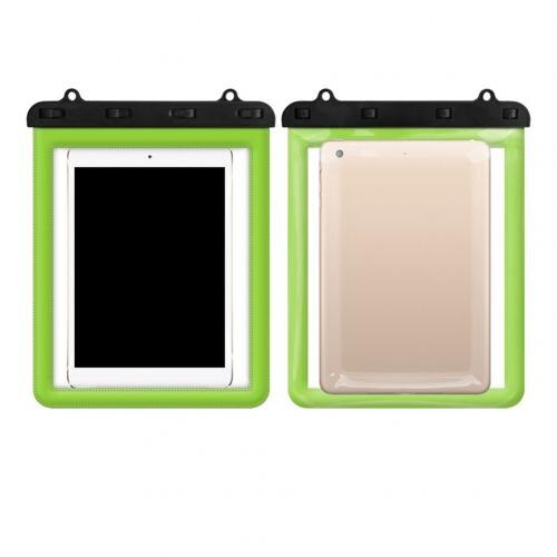 Fodral för ipad vattentät undervattens surfplatta skyddsfodral torr förvaringsväska fodral surfplattor & e-bokslåda: Grön
