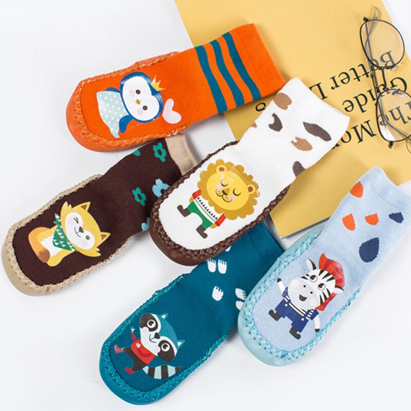 Baby Peuter Sokken En Schoenen Antislip Zachte Bodem Kids Zachte Sokken Katoen Mode Voor Jongen En Meisjes Kinderen Footwear In Een