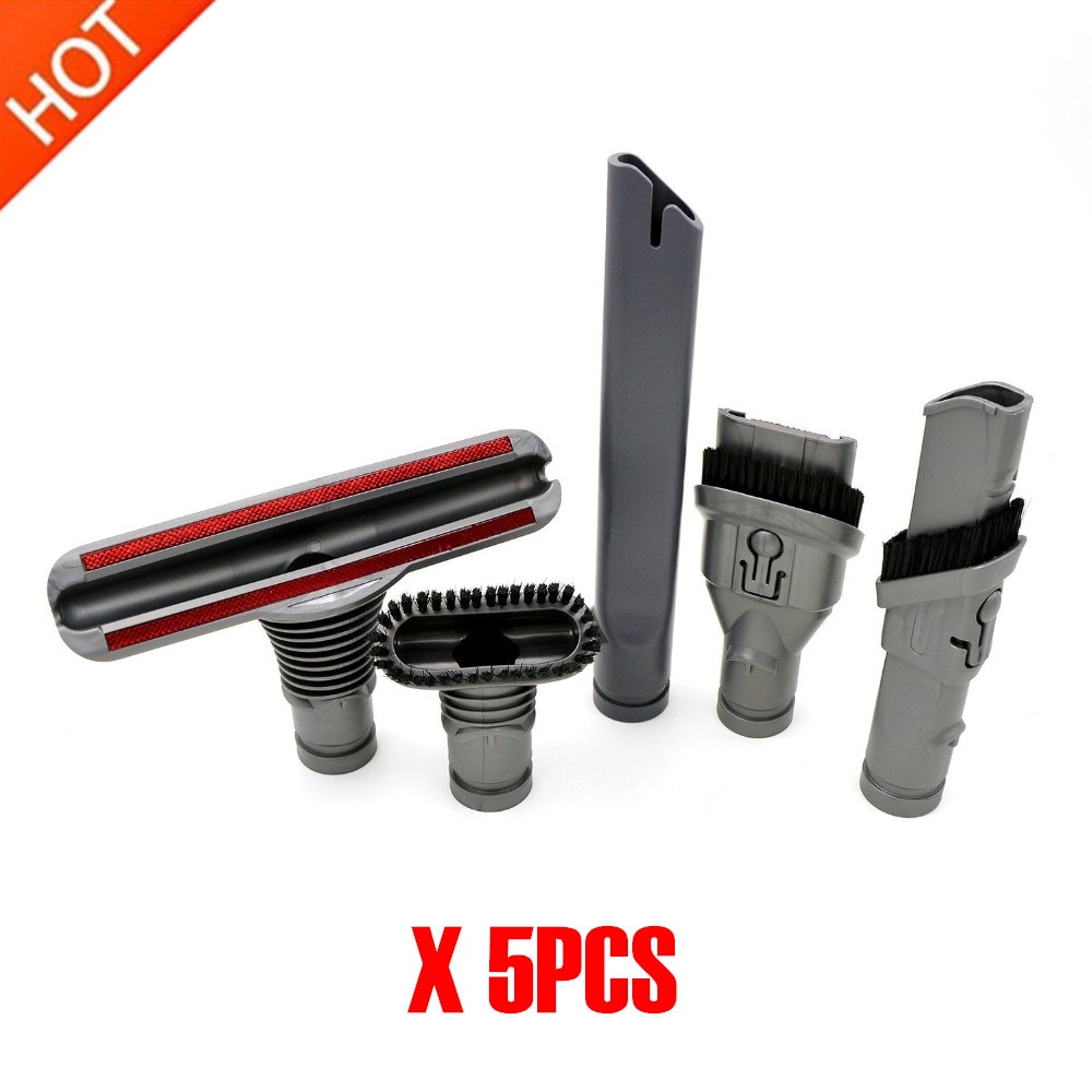 5 st/set ersättningsfäste för dyson  dc35 dc45 dc58 dc59 dc62 v6 dc48 trappborste spricka dammsugare delar