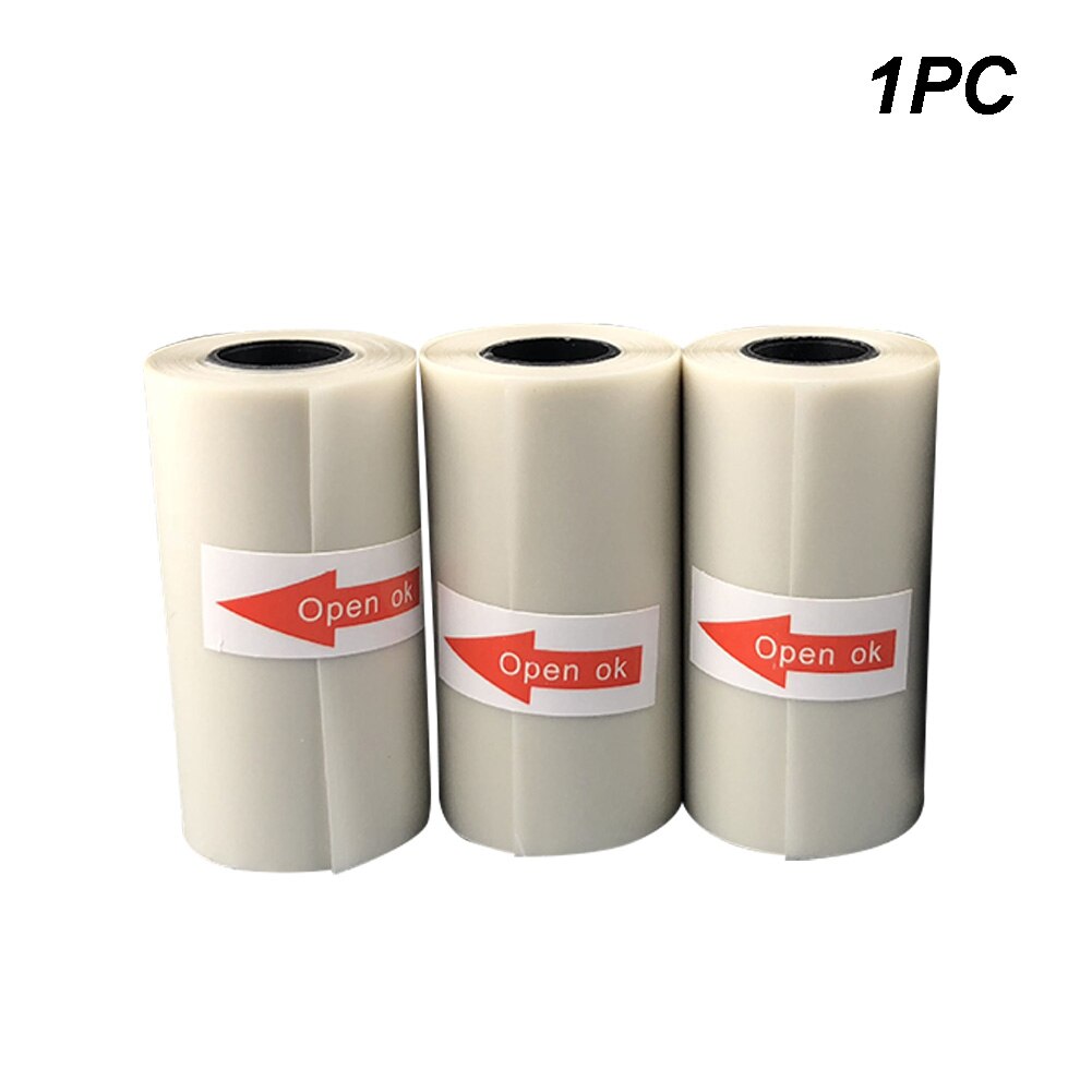 Zelfklevende Printable Sticker Papierrol Direct Thermisch Papier 57*30 Mm Semi-Transparante Print Papier Voor Paperang machine P1/P1S
